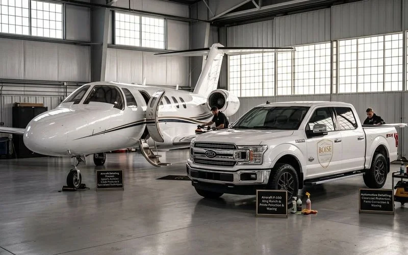 Aircraft vs Automotive Detailing: Why the Products and Process Are Different